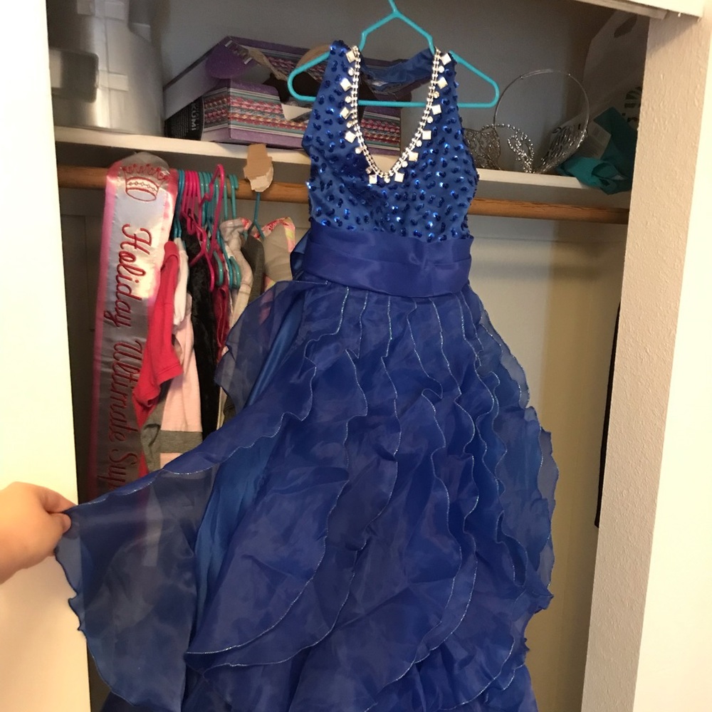 Girls size 10 pageant dress